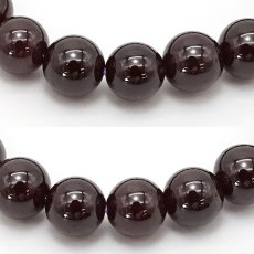 画像2: 【 一点物 】スターガーネット ブレスレット 8mm ブラジル産 ブレス ガーネット 柘榴石 Garnet スター効果 1月 誕生石 天然石ブレスレット アクセサリー お守り 浄化 天然石 パワーストーン カラーストーン (2)