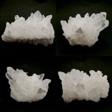 画像2: 【 一点もの 】 水晶 クラスター 686.7g 中国四川産 Quartz 原石 裸石 稀少石 浄化 天然石 パワーストーン カラーストーン (2)
