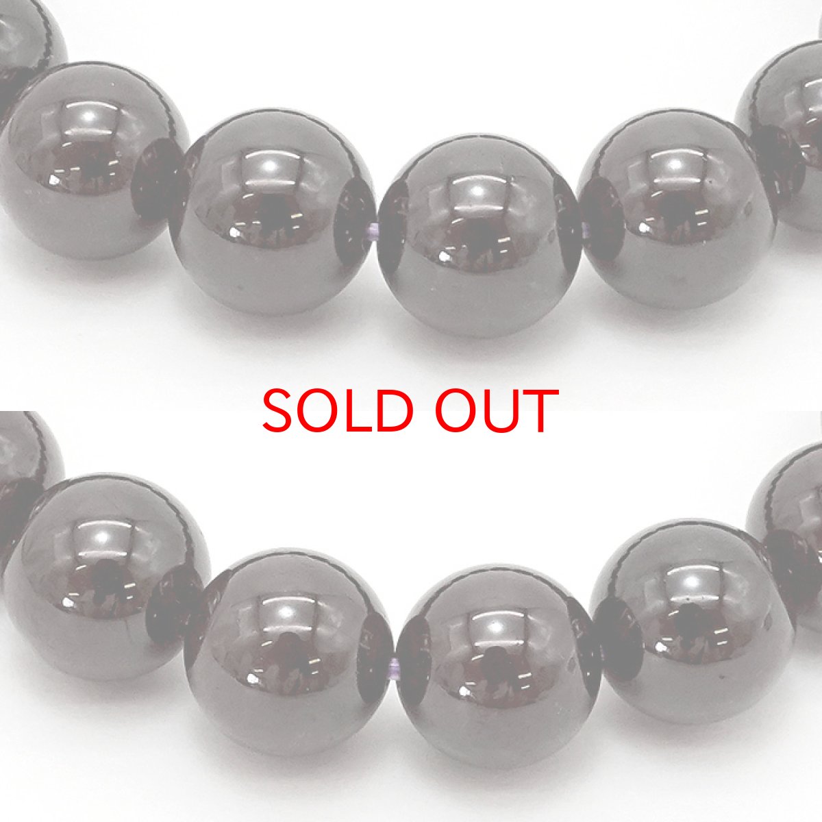 画像2: 【 一点物 】スターガーネット ブレスレット 11mm ブラジル産 ブレス ガーネット 柘榴石 Garnet スター効果 1月 誕生石 天然石ブレスレット アクセサリー お守り 浄化 天然石 パワーストーン カラーストーン (2)