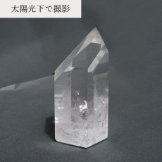 画像5: トマスゴンサガ水晶 レインボー入り ポイント 原石 ブラジル産 六角柱 【 一点もの 】 クリスタル crystal 浄化 空間 リフレッシュ パワーチャージ 天然石 パワーストーン カラーストーン (5)