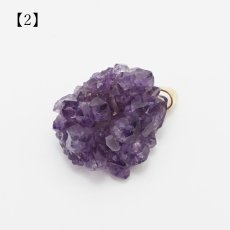 画像4: 【一点もの】ウルグアイ産アメジスト 原石TOP ペンダントトップ アクセサリー ハイクオリティー amethyst レア クラスター 浄化 風水 天然石 パワーストーン カラーストーン (4)