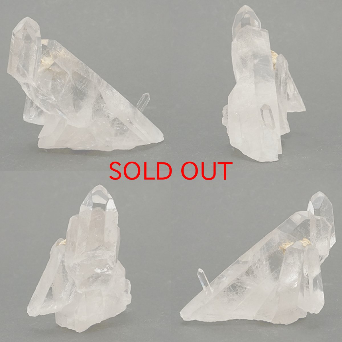 画像2: 【 一点もの 】 ゼッカデソーザ水晶 クラスター 57.9g ブラジル産 Zecadesouza Quartz 原石 裸石 稀少石 浄化 天然石 パワーストーン カラーストーン (2)