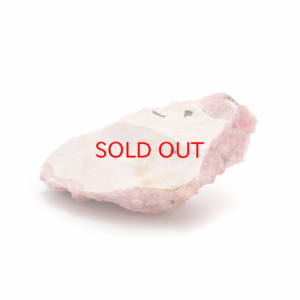 画像3: 【 国産天然石 】 北海道産 ロードクロサイト 原石 29.6g 菱マンガン鉱 【 一点もの 】 天然石 パワーストーン カラーストーン (3)