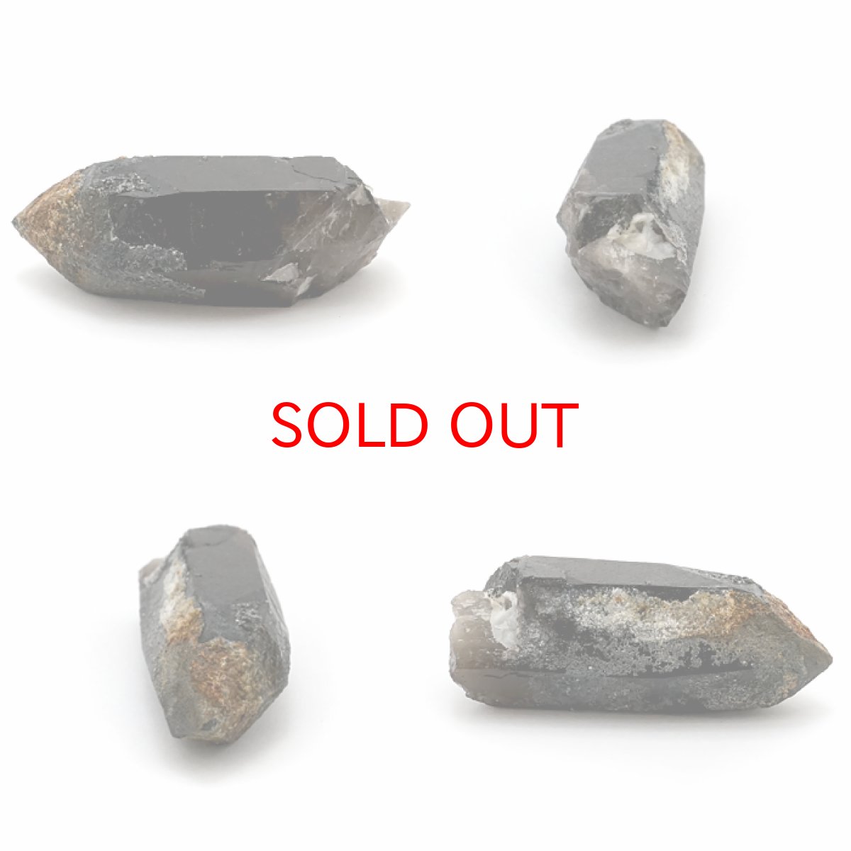 画像2: 【 国産天然石 】 岐阜県産 黒水晶 原石 12.7g モリオン 【 一点もの 】 天然石 パワーストーン カラーストーン (2)