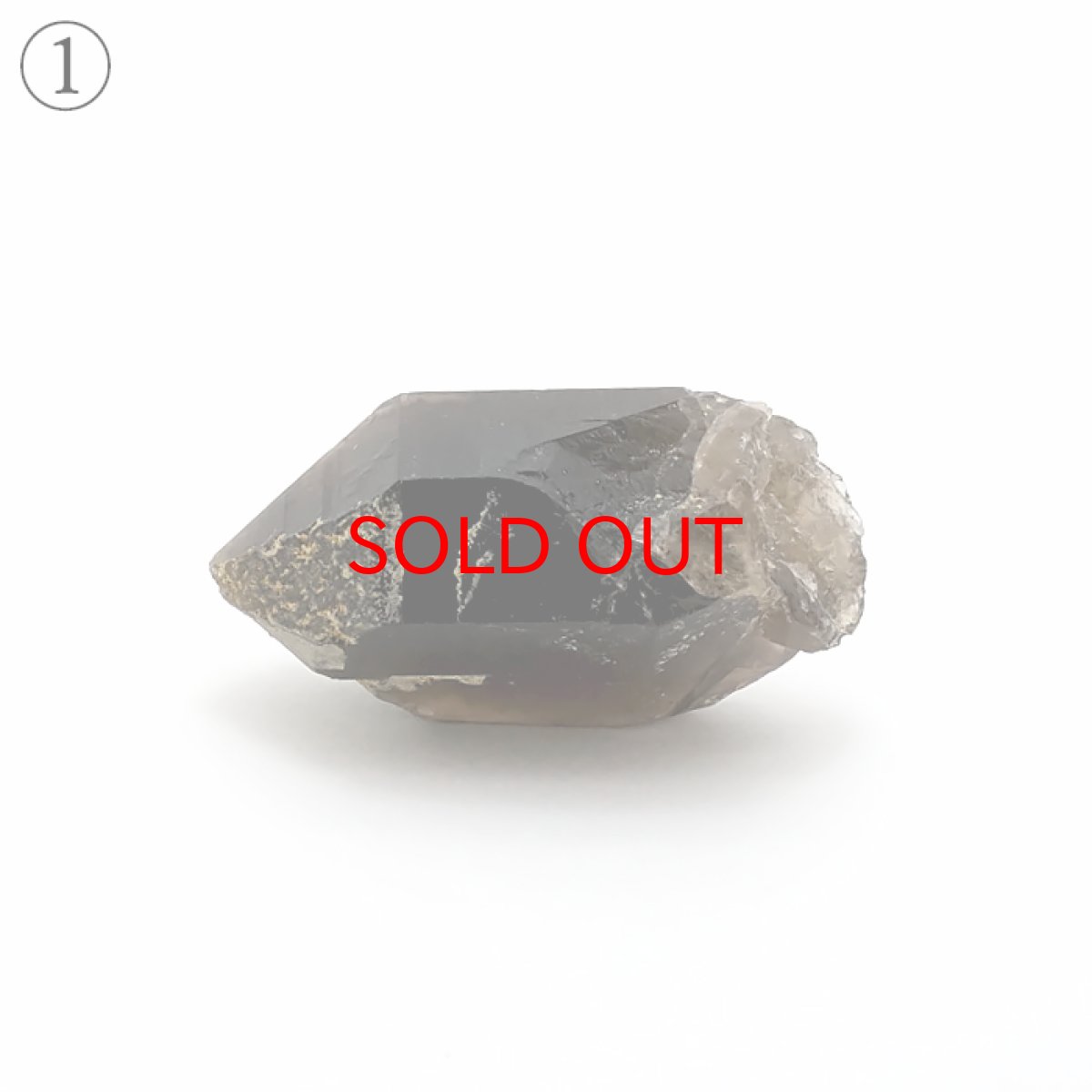 画像3: 【 国産天然石 】 岐阜県産 黒水晶 原石 8.5g モリオン 【 一点もの 】 天然石 パワーストーン カラーストーン (3)