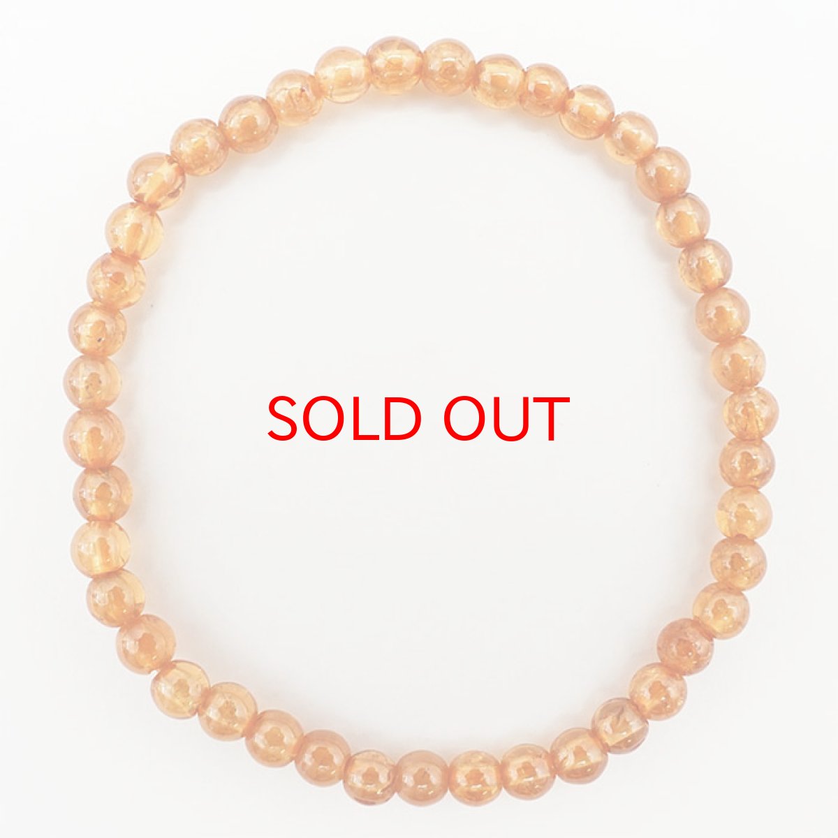 画像3: 【 1点もの 】マンダリンガーネット 5mmブレスレット ナイジェリア産 天然石 パワーストーン カラーストーン (3)