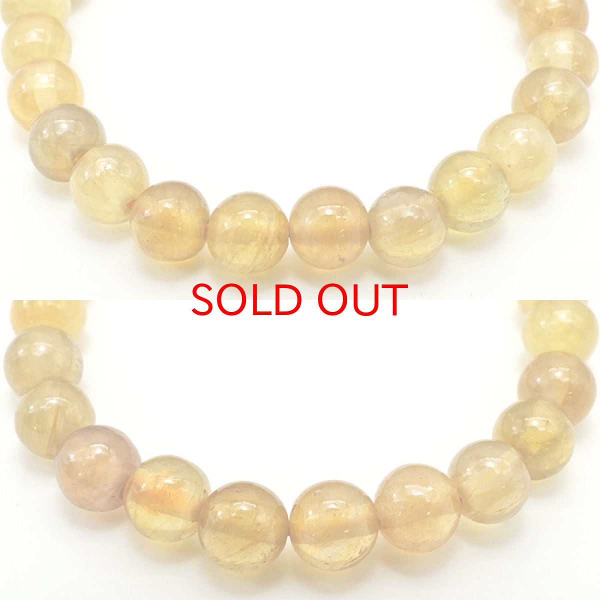画像2: 【 1点もの 】天然イエローサファイア 7mmブレスレット スリランカ産 天然石 パワーストーン カラーストーン (2)