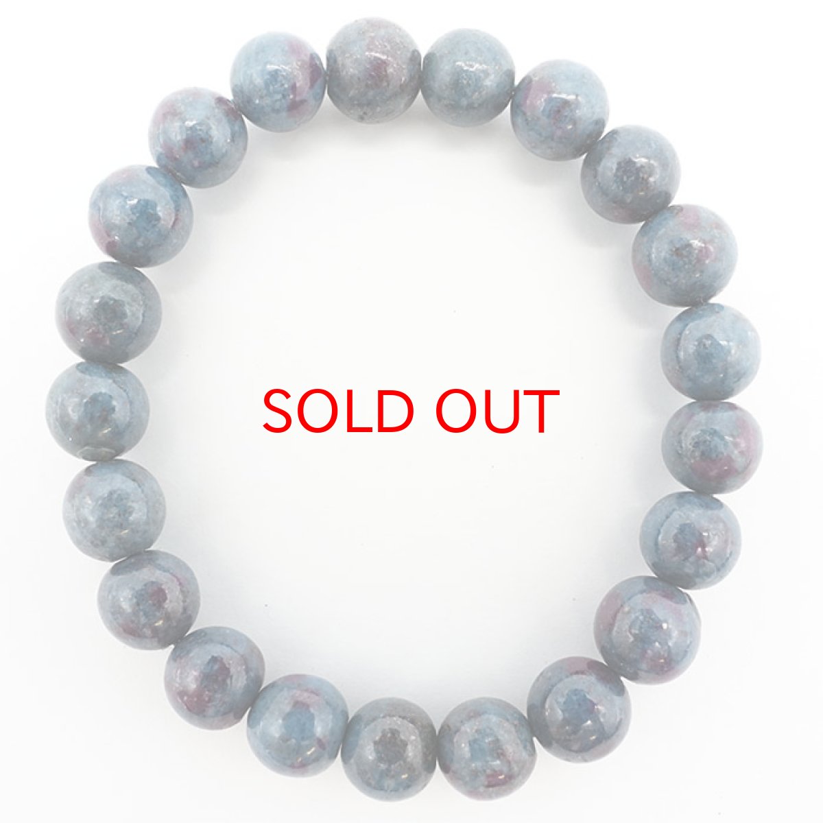 画像4: 【 1点もの 】ルビー サファイア イン カイヤナイト 10mmブレスレット インド産 天然石 パワーストーン カラーストーン (4)