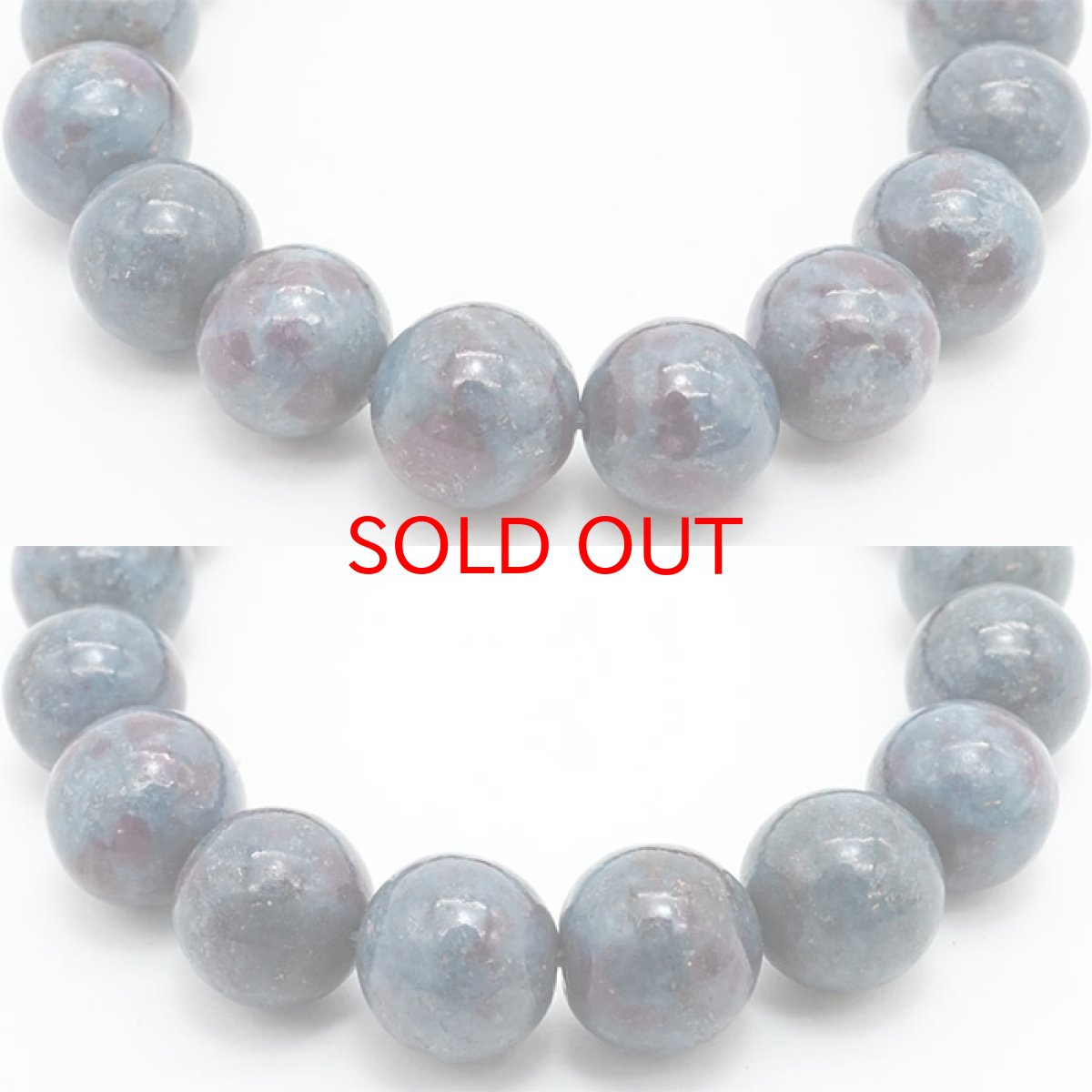 画像2: 【 1点もの 】ルビー サファイア イン カイヤナイト 11mmブレスレット インド産 天然石 パワーストーン カラーストーン (2)