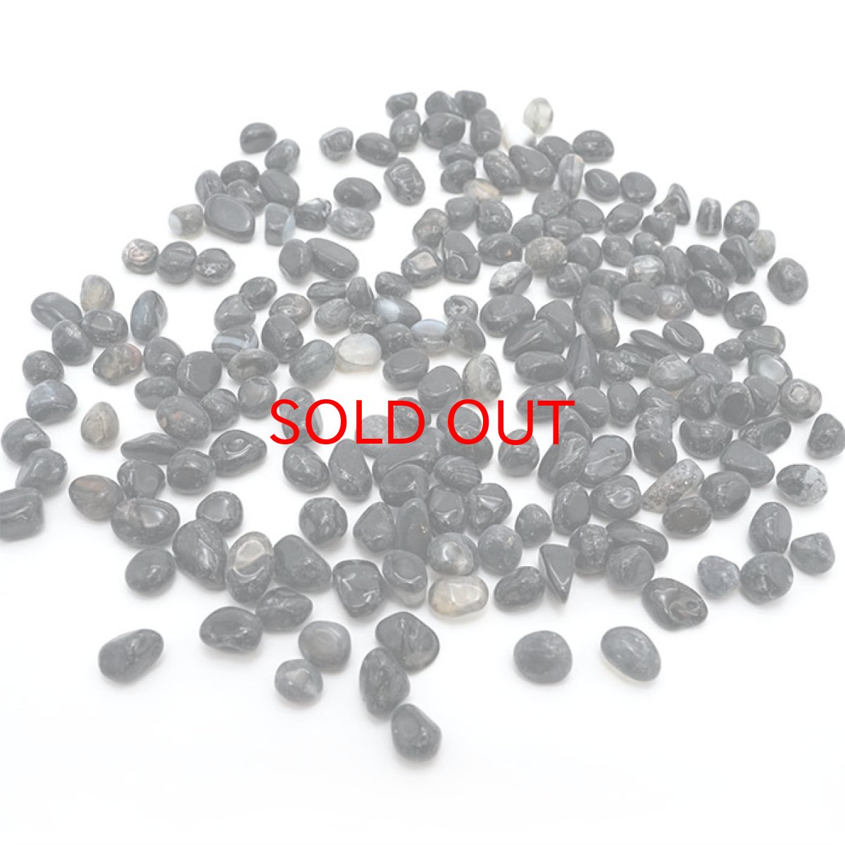 画像2: レアさざれ 100g オニキス(限定品)   天然石 パワーストーン さざれ石 穴無し カラーストーン (2)