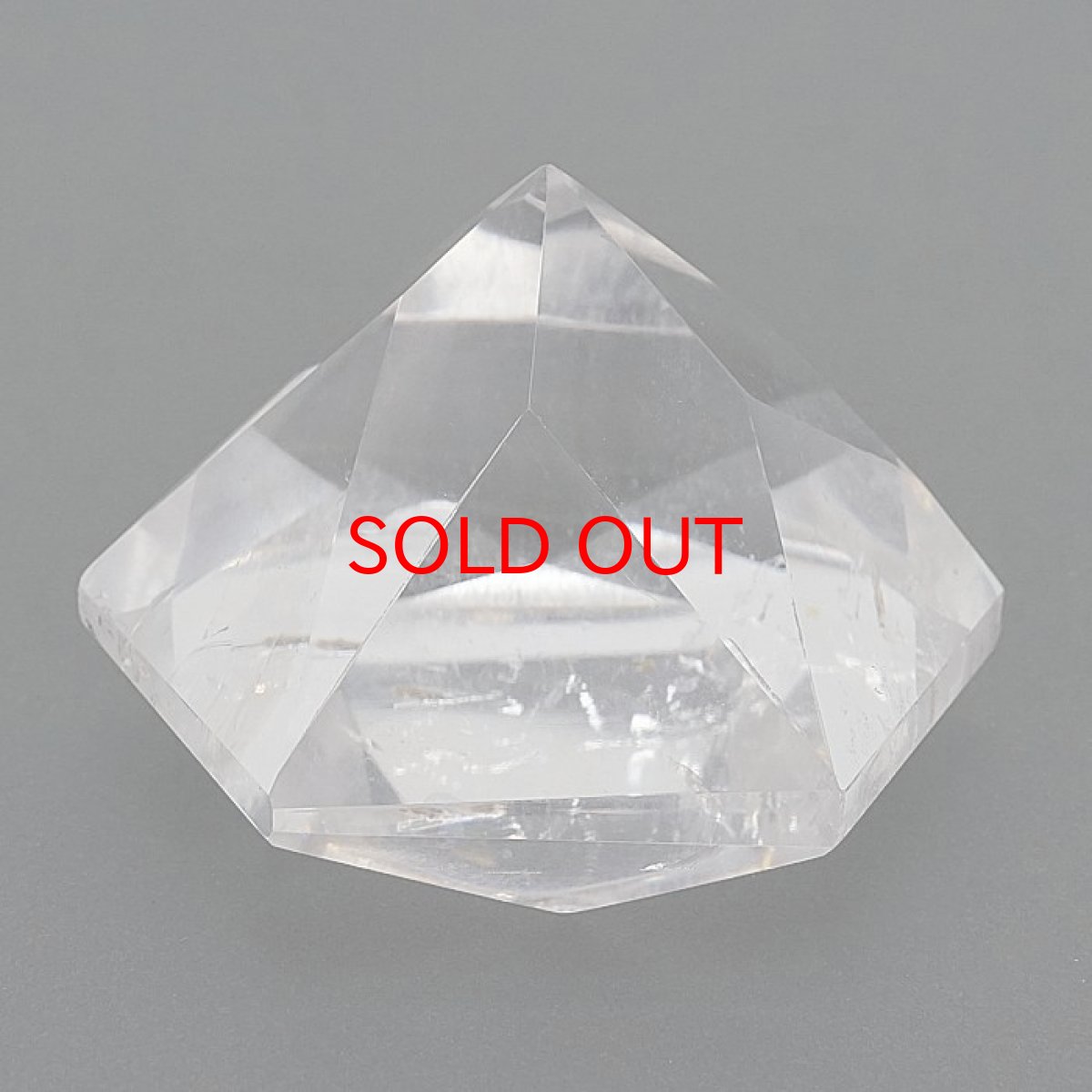 画像3: 【一点もの】 ハンドカット レインボー入り 天然水晶 アステロイド形 約200.9g ブラジル産 天然石 パワーストーン カラーストーン (3)