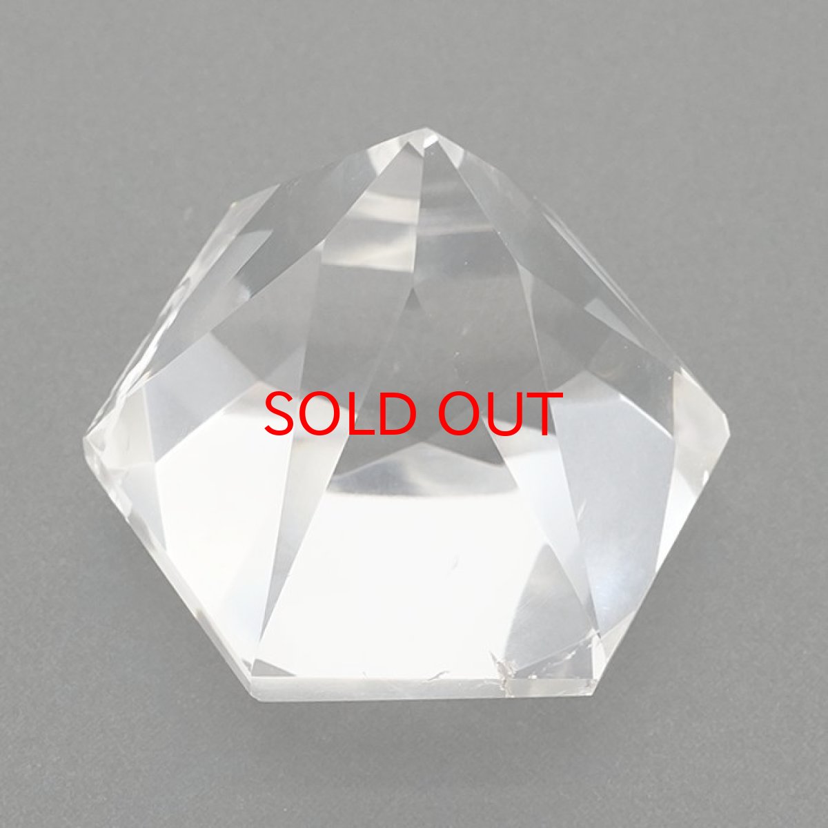 画像3: 【BLACK FRIDAY対象】 【一点もの】 ハンドカット レインボー入り 天然水晶 アステロイド形 約80.7g ブラジル産 天然石 パワーストーン カラーストーン (3)