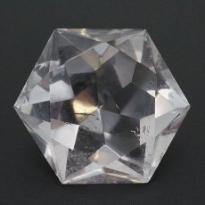 画像2: 【一点もの】 ハンドカット レインボー入り 天然水晶 アステロイド形 約200.9g ブラジル産 天然石 パワーストーン カラーストーン (2)