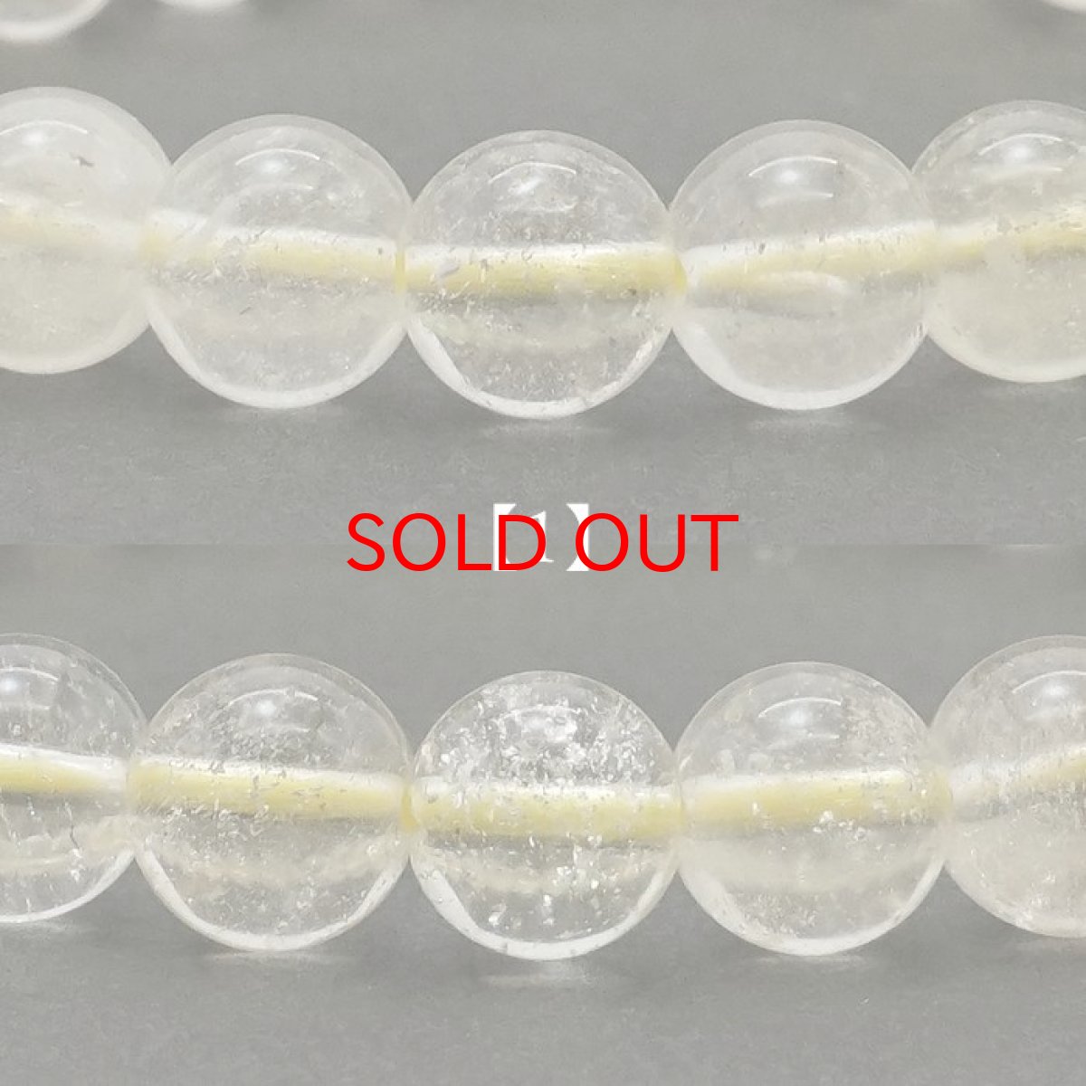 画像2: 【一点もの】リビアングラス ブレスレット リビア砂漠産 希少 レア インパクトガラス 希少石 天然石アクセサリー 天然石 パワーストーン カラーストーン (2)