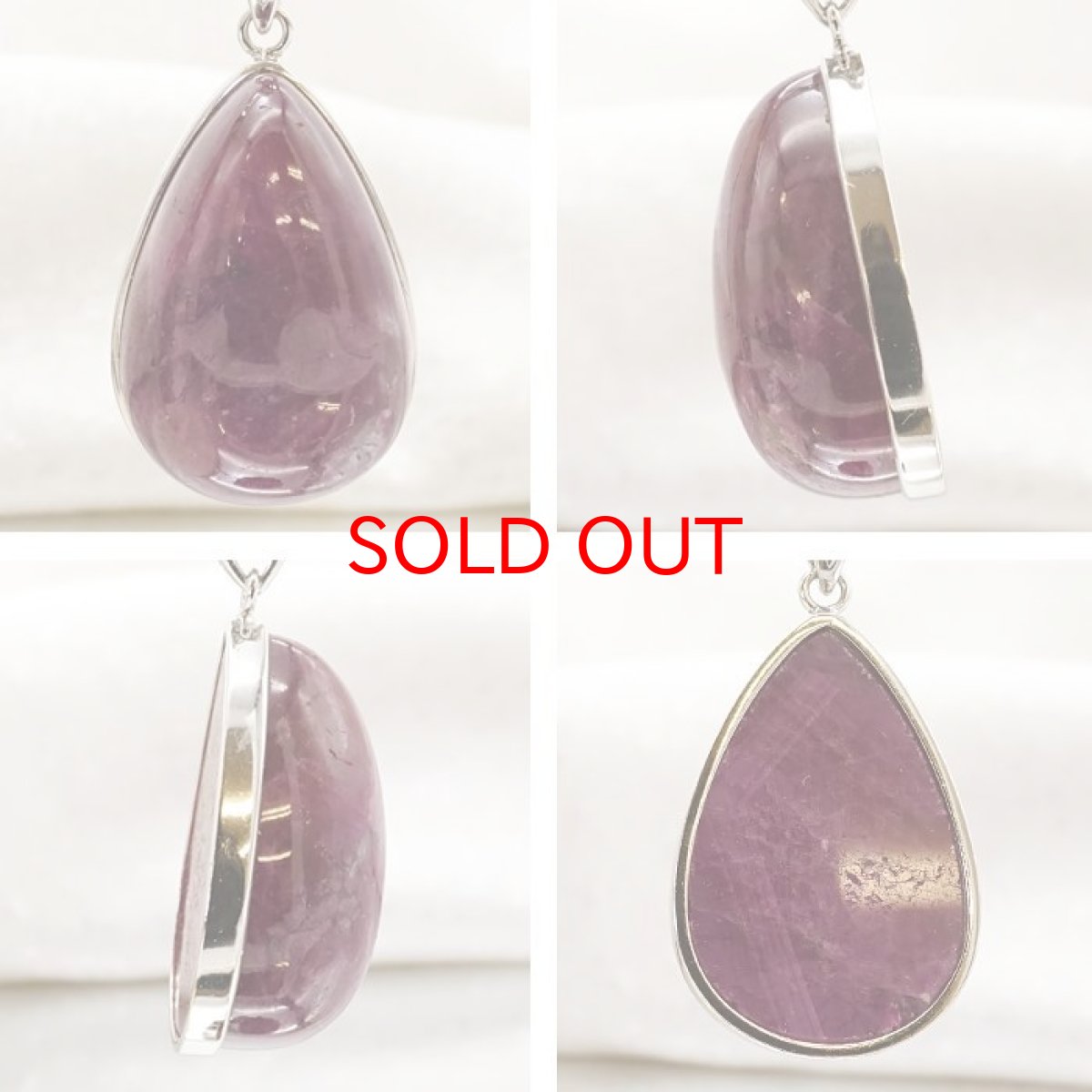 画像2: 【 一点もの 】ルビーインゾイサイト ペンダントトップ SV925 タンザニア産 高品質 ルビー 7月誕生石 アニョライト ワインレッド お守り 浄化 天然石 パワーストーン カラーストーン (2)