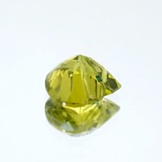 画像3: ペリドット ルース リーフ型 3.1ct パキスタン産 【 一点物 】 Peridot 裸石 橄欖石 8月誕生石 お守り 浄化 天然石 パワーストーン カラーストーン (3)