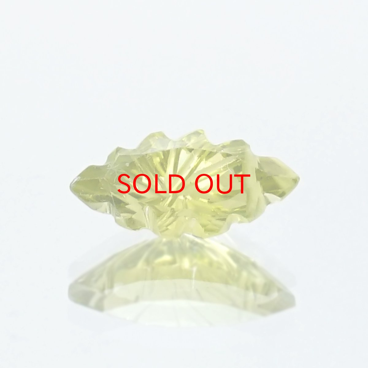 画像3: 【SALE 20%OFF】 ペリドット ルース リーフ型 1.8ct パキスタン産 【 一点物 】 Peridot 裸石 橄欖石 8月誕生石 お守り 浄化 天然石 パワーストーン カラーストーン (3)