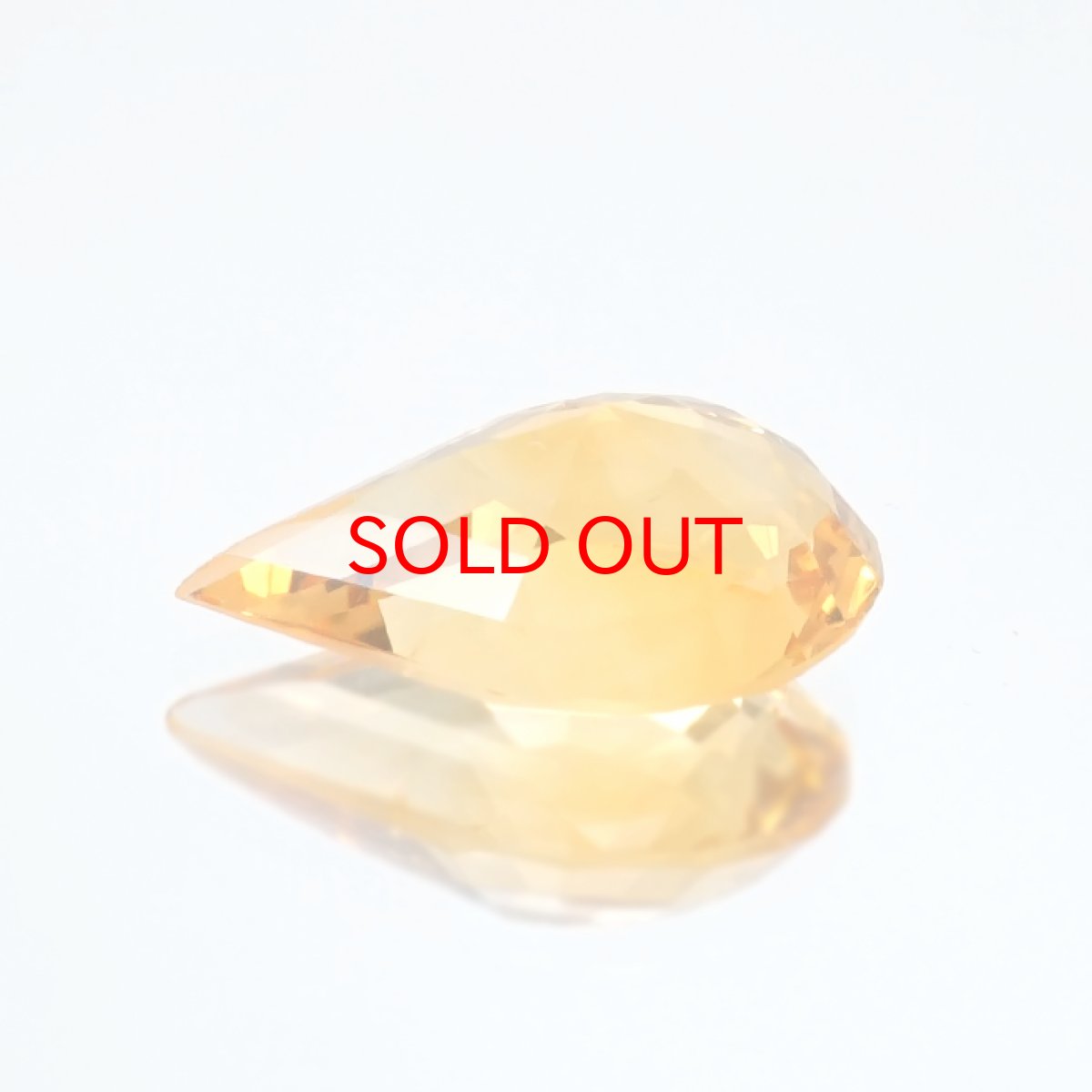 画像3: シトリン ルース 5.35ct ブラジル産 【 一点物 】 Citrine 裸石 黄水晶 ドロップカット 11月誕生石 透明 お守り 浄化 天然石 パワーストーン カラーストーン (3)
