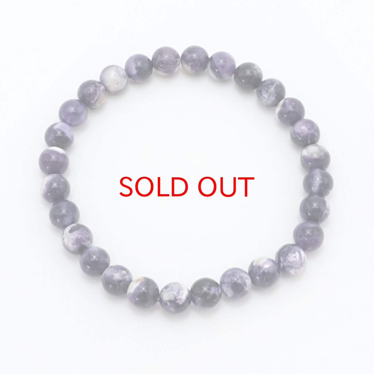 画像3: 【一点もの】 ティファニーストーン ブレスレット 6mm アメリカ産 Tiffany Stone 天然石 パワーストーン カラーストーン (3)