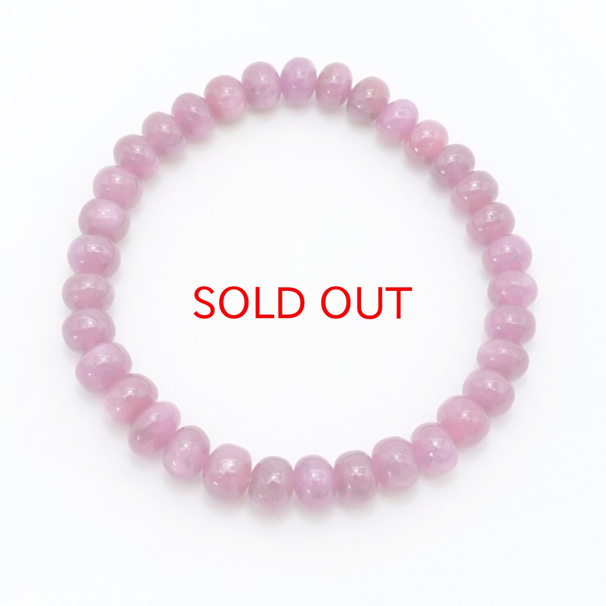 画像3: 【 1点もの 】 ピンクスターサファイア ボタンブレス 8mm マダガスカル産 ピンクサファイア 9月誕生石 ブレスレット サファイア 天然石 パワーストーン カラーストーン (3)