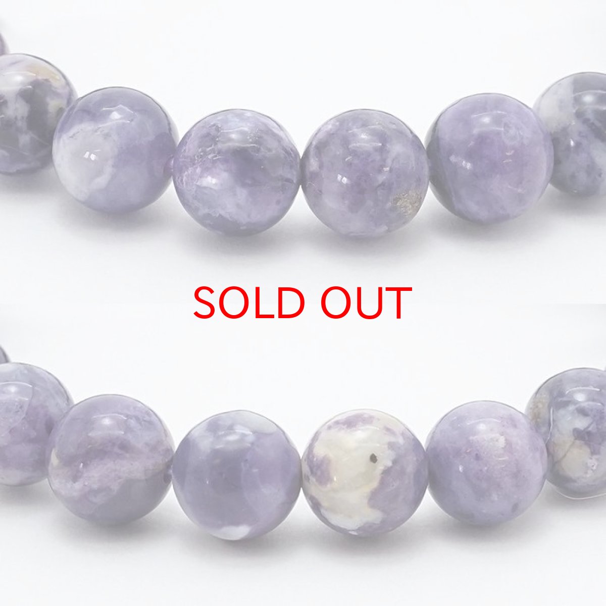 画像2: 【20%OFFセール】 【一点もの】 ティファニーストーン ブレスレット 8mm アメリカ産 Tiffany Stone 天然石 パワーストーン カラーストーン (2)