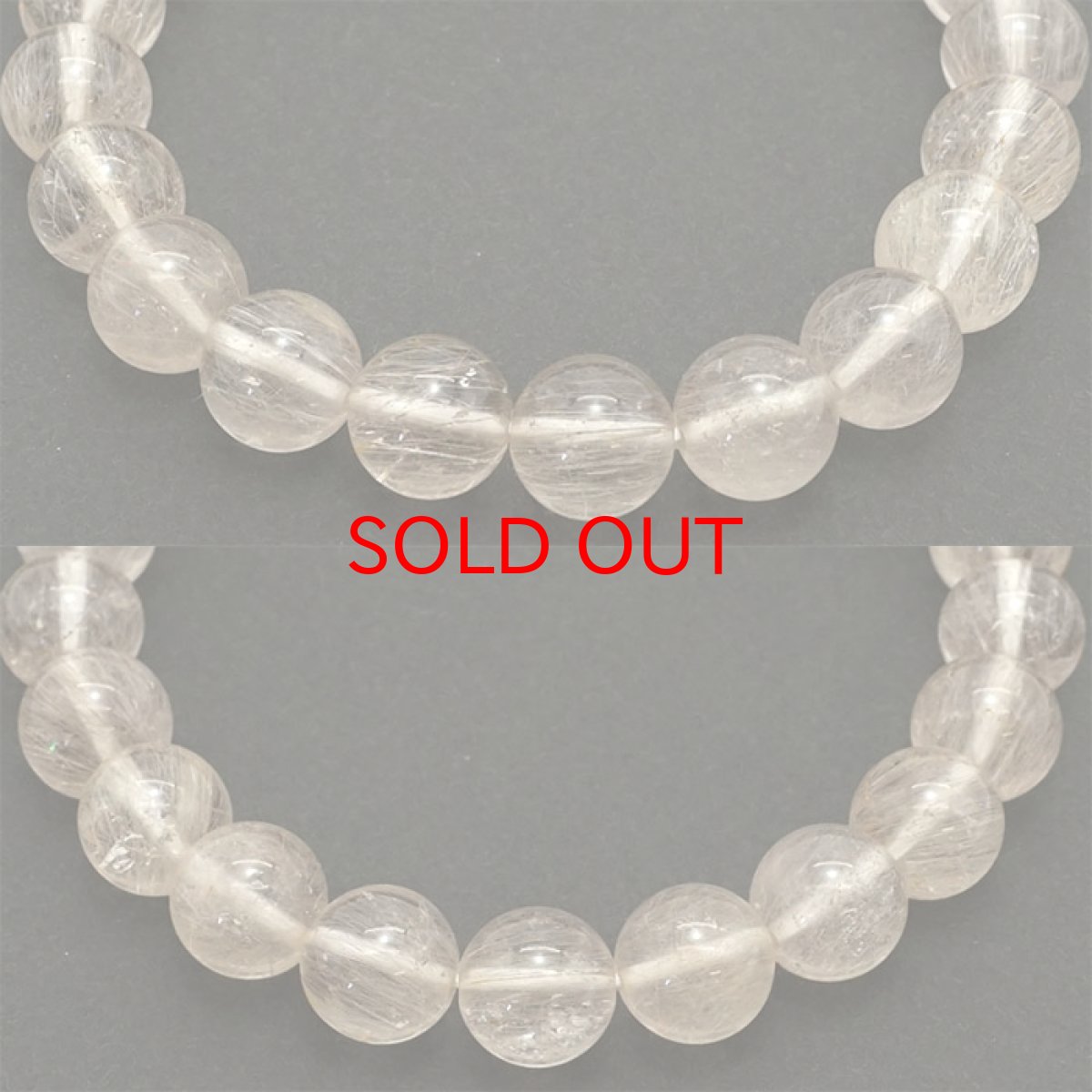 画像3: 【 1点もの 】ラビットヘアールチル 針水晶 8mmブレスレット ブラジル産 天然石 パワーストーン カラーストーン (3)