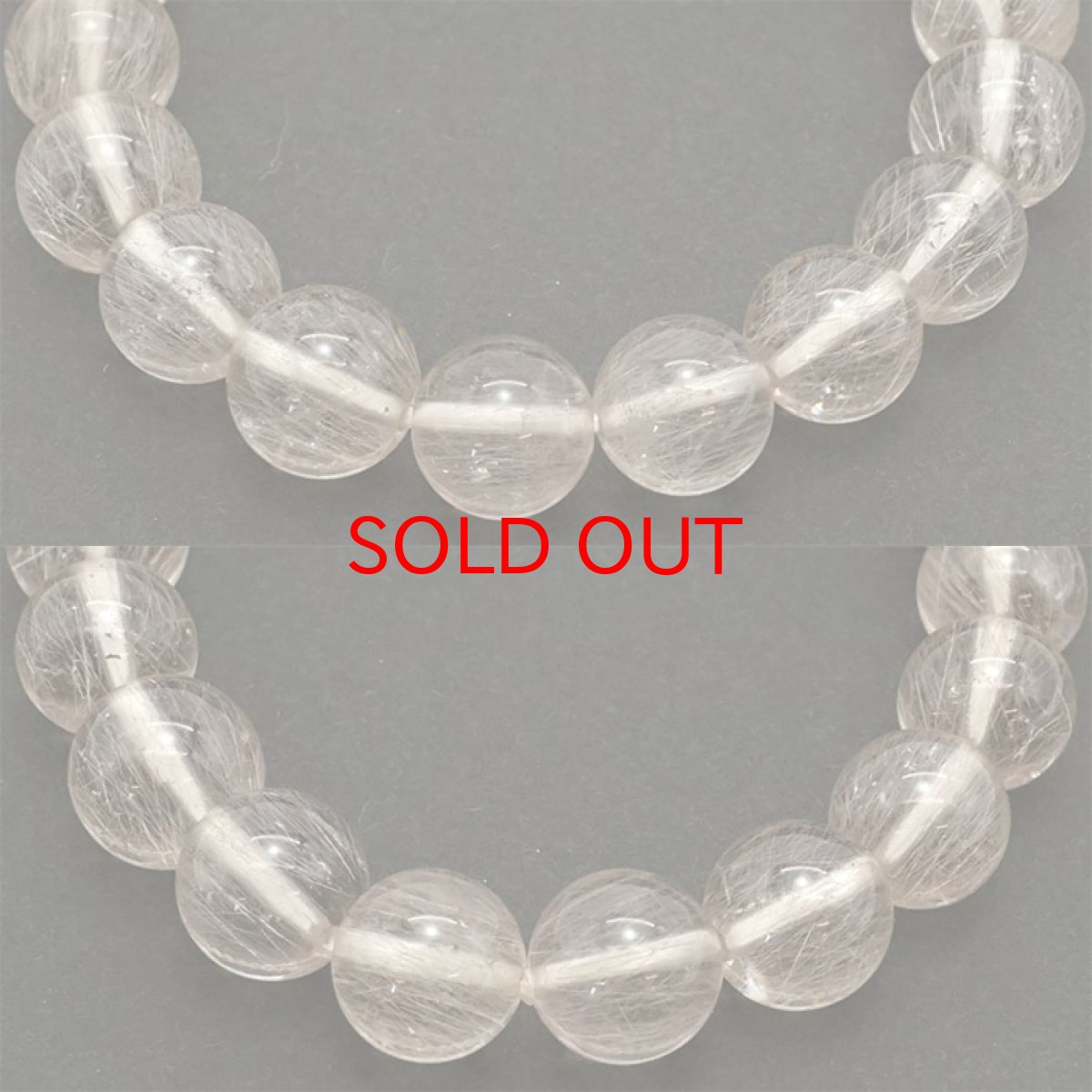 画像3: 【 1点もの 】ラビットヘアールチル 針水晶 9mmブレスレット ブラジル産 天然石 パワーストーン カラーストーン (3)