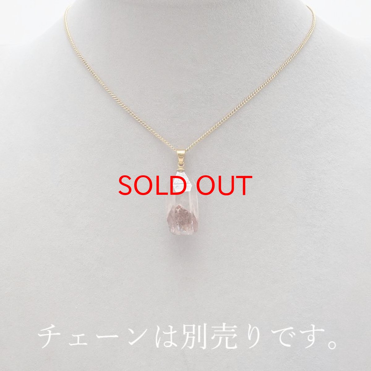 画像6: 【20%OFFセール】 【 一点物 】マニカランレッドファントム ペンダントトップ インド産 マニカラン水晶 マニカランクォーツ ファントム ゴールド シルバー ステンレス 天然石 パワーストーン 浄化 お守り カラーストーン (6)