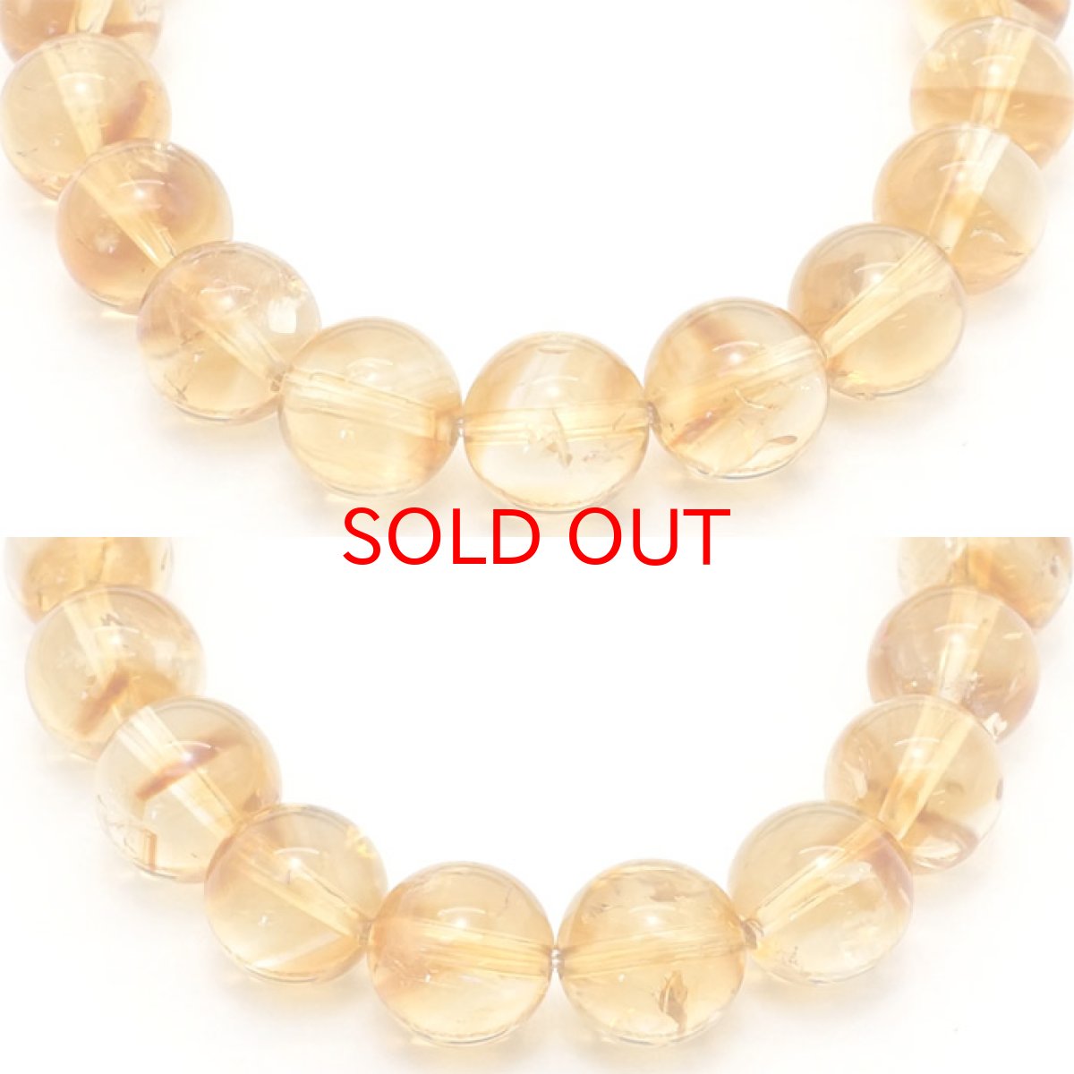 画像3: 【 1点もの 】シトリンファントム 黄水晶 10mmブレスレット ブラジル産 天然石 パワーストーン カラーストーン (3)