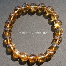 画像4: 【 1点もの 】シトリンファントム 黄水晶 10mmブレスレット ブラジル産 天然石 パワーストーン カラーストーン (4)