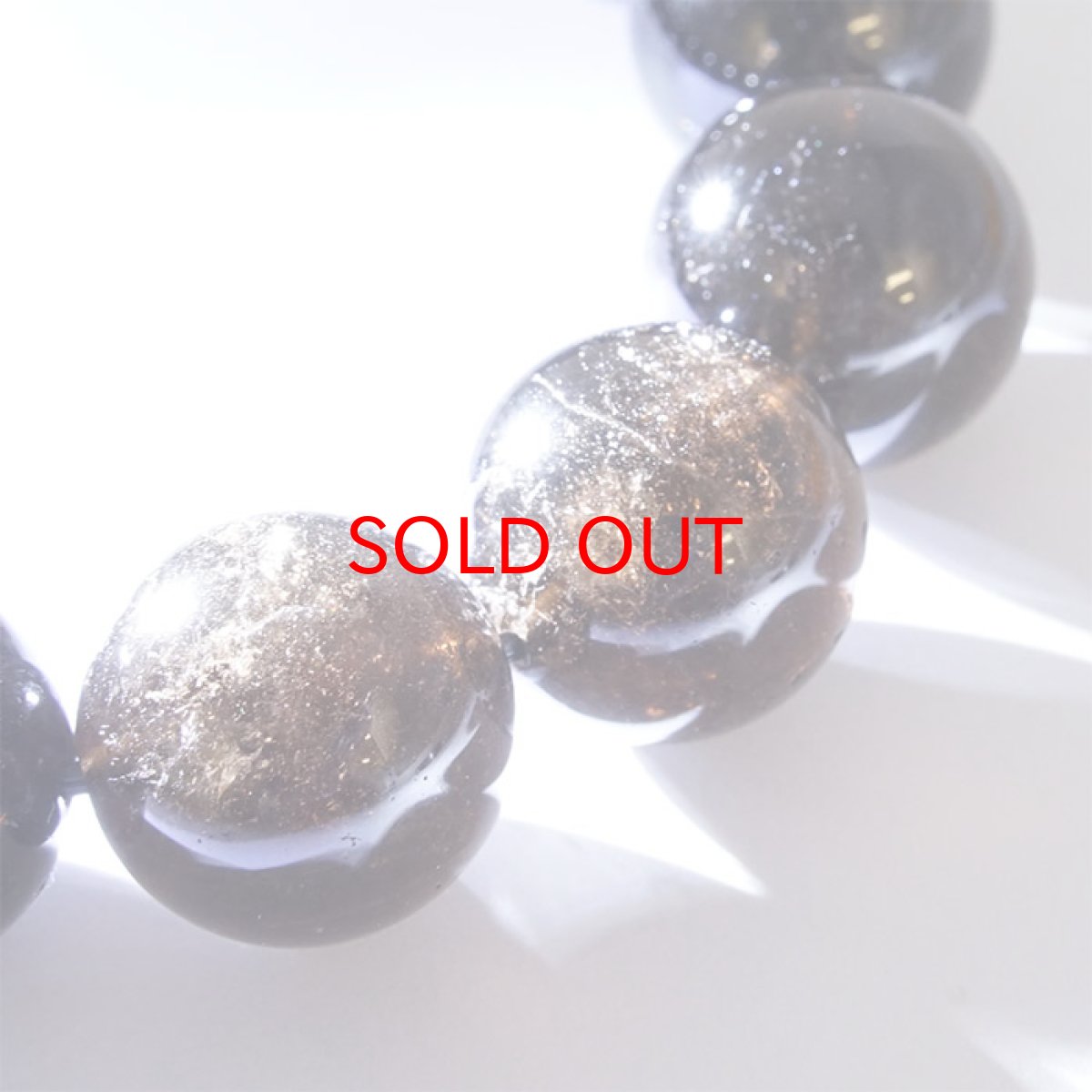 画像7: 【1点もの】山梨黒平黒水晶 15mmブレスレット 山梨県黒平産 【日本銘石】 黒平水晶 14珠 天然石 パワーストーン カラーストーン (7)