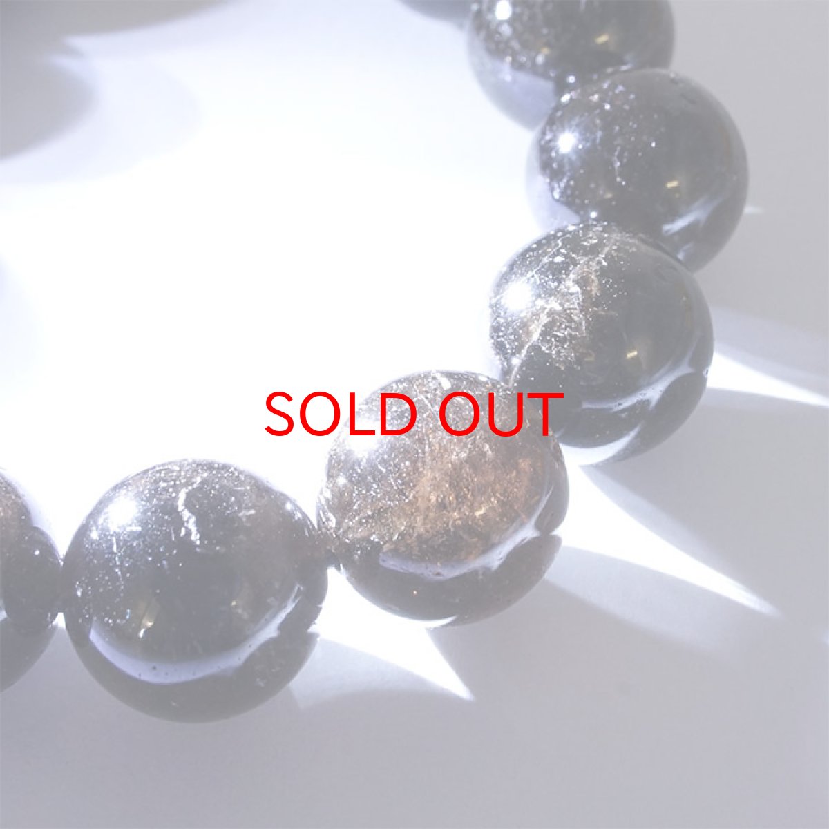 画像7: 【1点もの】山梨黒平黒水晶 15mmブレスレット 山梨県黒平産 【日本銘石】 黒平水晶 14珠 天然石 パワーストーン カラーストーン (7)