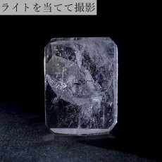 画像4: 【一点もの】 ヒマラヤクォーツインクォーツ ルース ヒマラヤ産 スクエア マニフェストクォーツ 水晶イン水晶 貫入水晶 quartz in quartz 天然石 パワーストーン カラーストーン (4)