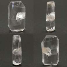 画像2: 【一点もの】 ヒマラヤクォーツインクォーツ ルース ヒマラヤ産 スクエア マニフェストクォーツ 水晶イン水晶 貫入水晶 quartz in quartz 天然石 パワーストーン カラーストーン (2)