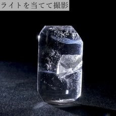 画像4: 【一点もの】 ヒマラヤクォーツインクォーツ ルース ヒマラヤ産 スクエア マニフェストクォーツ 水晶イン水晶 貫入水晶 quartz in quartz 天然石 パワーストーン カラーストーン (4)