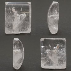 画像2: 【石の日SALE 14%OFF】 【一点もの】 ヒマラヤクォーツインクォーツ ルース ヒマラヤ産 スクエア マニフェストクォーツ 水晶イン水晶 貫入水晶 quartz in quartz 天然石 パワーストーン カラーストーン (2)