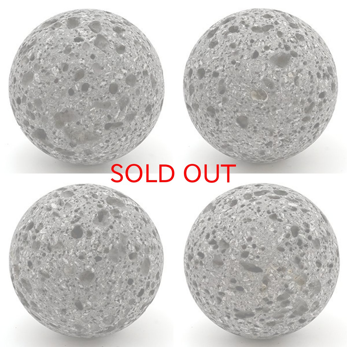 画像2: 【 一点物 】 【日本の石】 霊峰富士溶岩 丸玉 約100mm 静岡県産 鉱物 天然石 パワーストーン カラーストーン 風水 置物 (2)