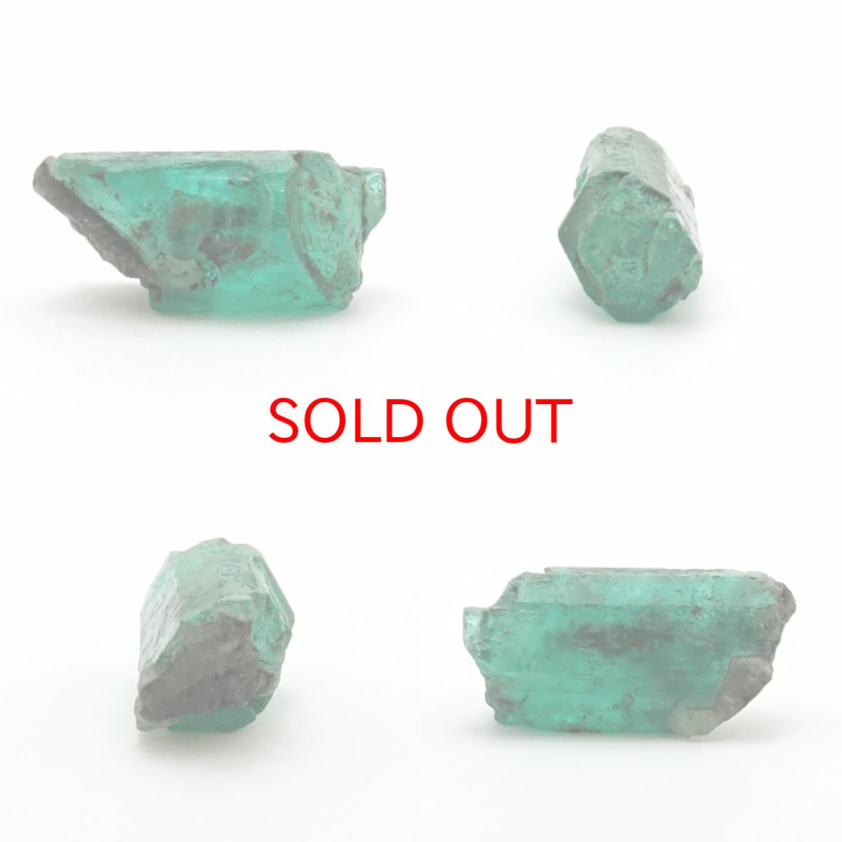 画像2: 【 一点物 】 エメラルド 原石 約16.2ct コロンビア ムソ鉱山産 緑柱石 5月誕生石 天然石 パワーストーン カラーストーン (2)