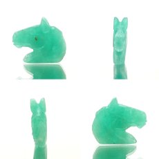 画像2: 【一点もの】 エメラルド 馬 ルース 約5.54ct コロンビア産 emerald パワーストーン カラーストーン (2)