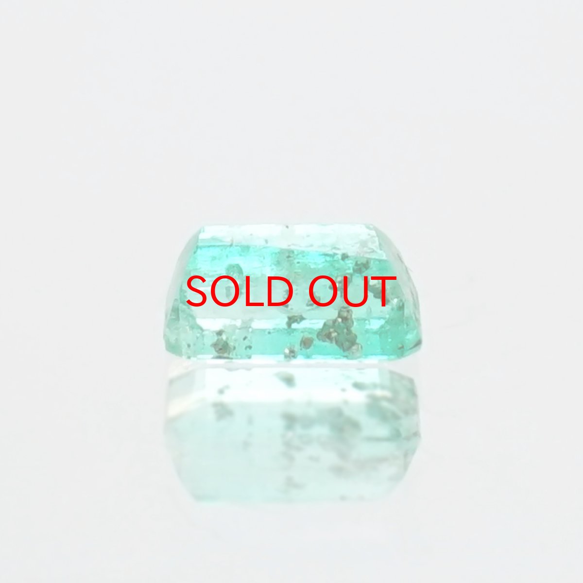 画像3: 【 一点もの 】 パイライトインエメラルド ルース コロンビア ムソ鉱山産 緑柱石 5月誕生石 裸石 天然石 パワーストーン カラーストーン (3)