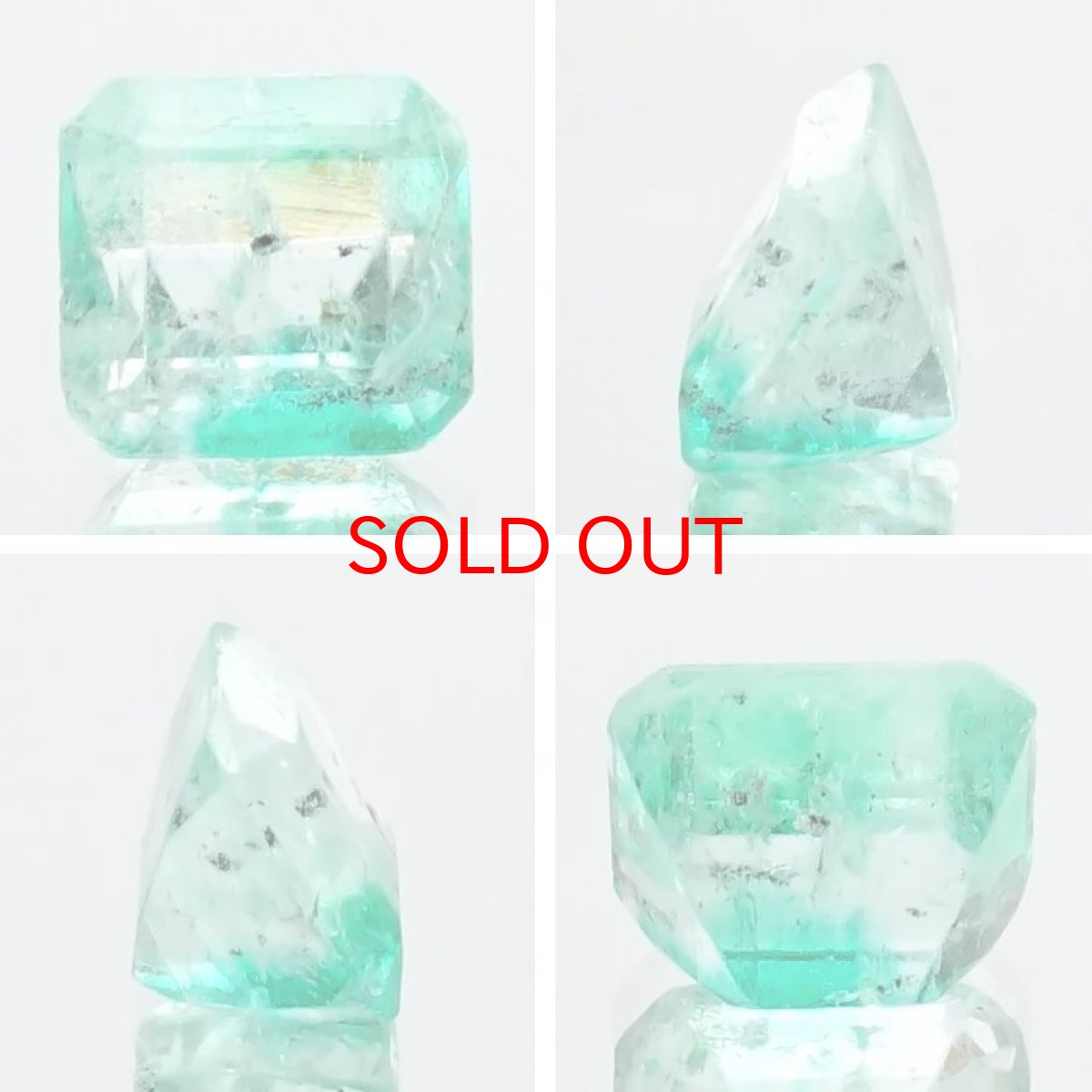 画像2: 【 一点もの 】 パイライトインエメラルド ルース コロンビア ムソ鉱山産 緑柱石 5月誕生石 裸石 天然石 パワーストーン カラーストーン (2)