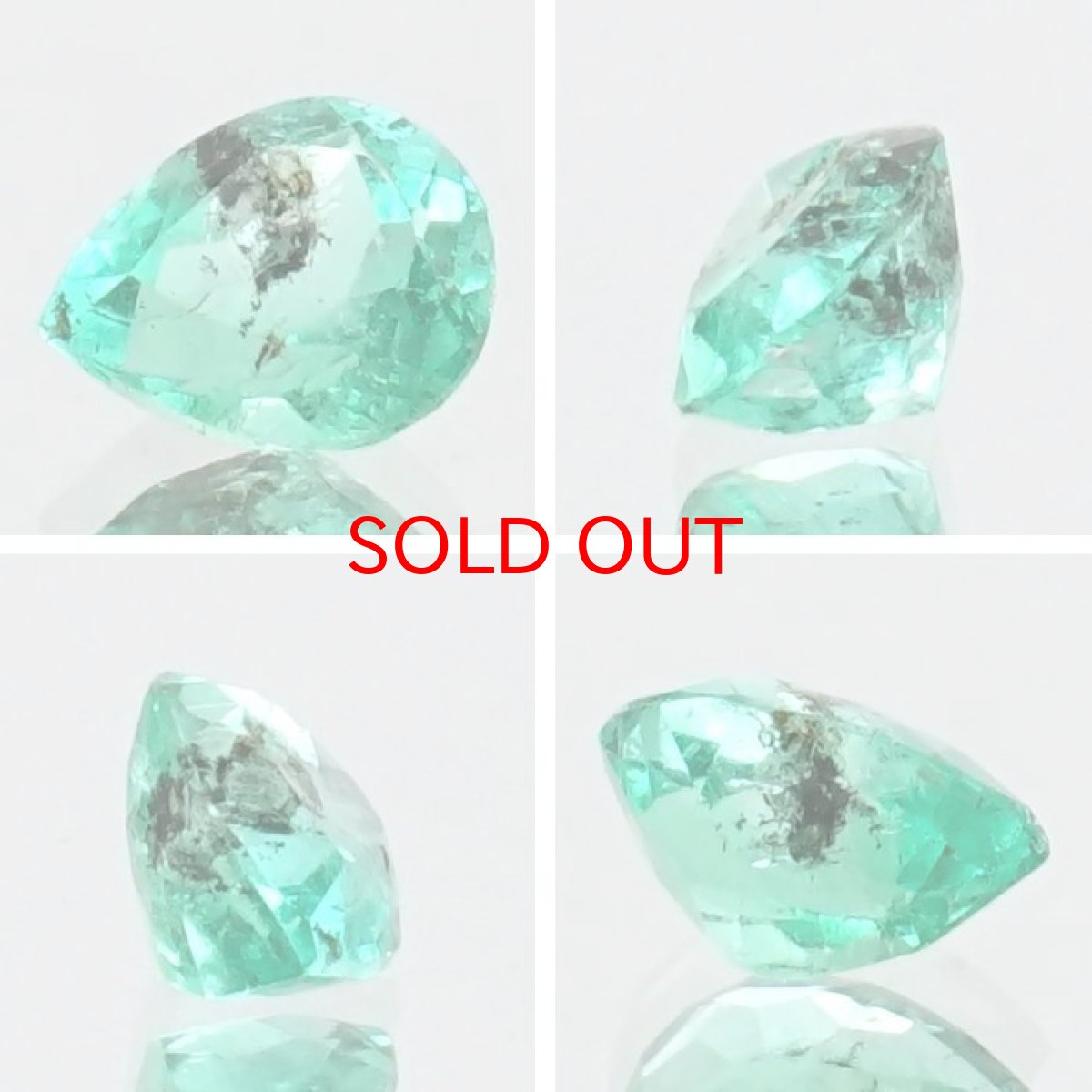 画像2: 【 一点もの 】 パイライトインエメラルド ルース コロンビア ムソ鉱山産 緑柱石 5月誕生石 裸石 天然石 パワーストーン カラーストーン (2)