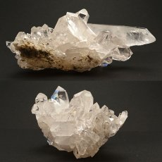 画像3: 【 一点もの 】 ゼッカデソーザ水晶 原石 クラスター 604g ブラジル・ゼッカデソーザ産 Zecadesouza Quartz 稀少石 浄化 天然石 パワーストーン カラーストーン (3)