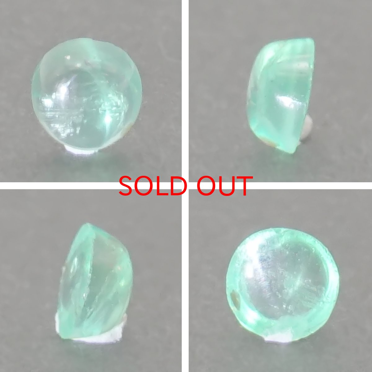 画像2: 【 一点もの 】 エメラルドキャッツアイ ルース コロンビア ムソ鉱山産 エメラルド 緑柱石 5月誕生石 裸石 天然石 パワーストーン カラーストーン (2)