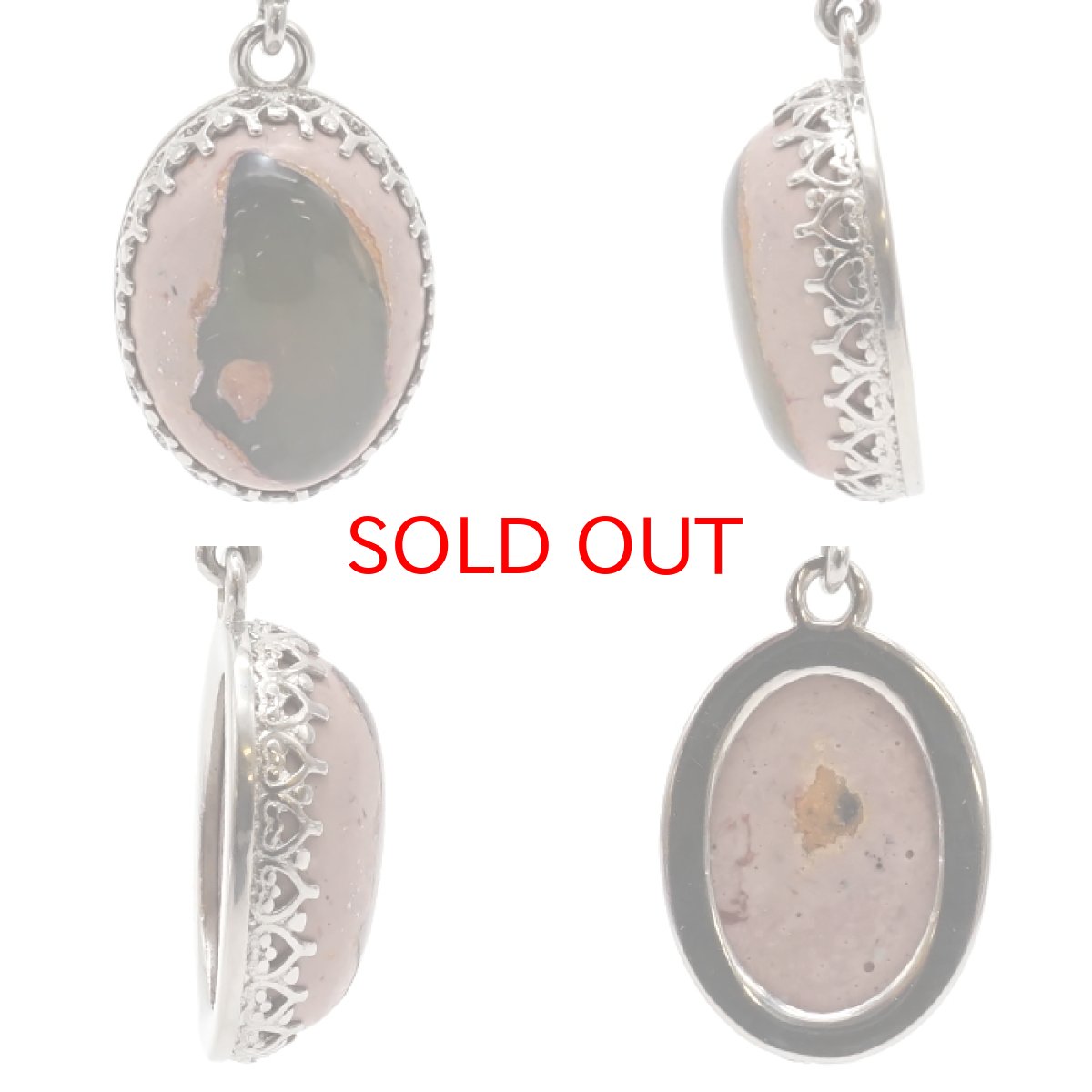 画像2: 【 一点物 】 カンテラオパール ペンダントトップ メキシコ産 オーバル型 蛋白石 オパール 日本製 自社製 ネックレス ペンダント 浄化 お守り 天然石 パワーストーン カラーストーン (2)