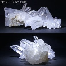 画像5: 【 一点もの 】 ゼッカデソーザ水晶 原石 クラスター 437g ブラジル・ゼッカデソーザ産 Zecadesouza Quartz 稀少石 浄化 天然石 パワーストーン カラーストーン (5)