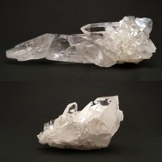 画像3: 【 一点もの 】 ゼッカデソーザ水晶 原石 クラスター 372g ブラジル・ゼッカデソーザ産 Zecadesouza Quartz 稀少石 浄化 天然石 パワーストーン カラーストーン (3)