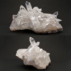 画像2: 【 一点もの 】 ゼッカデソーザ水晶 原石 クラスター 538g ブラジル・ゼッカデソーザ産 Zecadesouza Quartz 稀少石 浄化 天然石 パワーストーン カラーストーン (2)