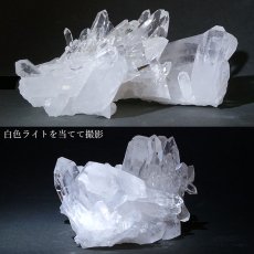 画像5: 【 一点もの 】 ゼッカデソーザ水晶 原石 クラスター 379g ブラジル・ゼッカデソーザ産 Zecadesouza Quartz 稀少石 浄化 天然石 パワーストーン カラーストーン (5)