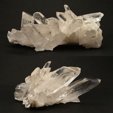 画像2: 【 一点もの 】 ゼッカデソーザ水晶 原石 クラスター 437g ブラジル・ゼッカデソーザ産 Zecadesouza Quartz 稀少石 浄化 天然石 パワーストーン カラーストーン (2)